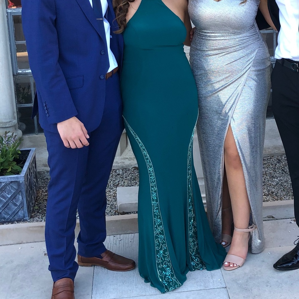Emerald Green Prom Dress - Picture 3 of 3